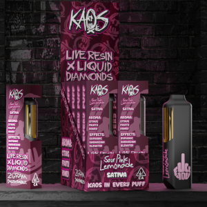 KAOS SOUR PINK LEMONADE Disposable