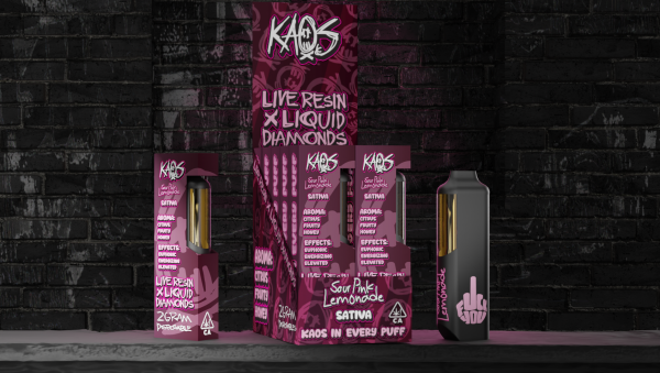 KAOS SOUR PINK LEMONADE Disposable