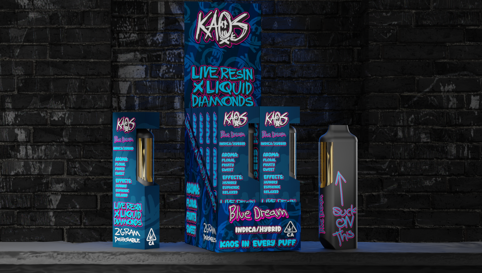 KAOS BLUE DREAM Disposable