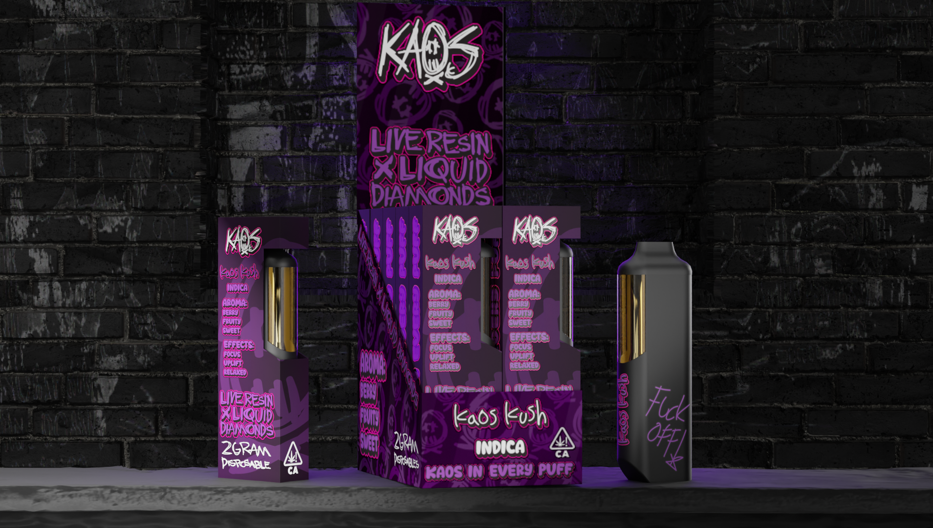 KAOS KUSH Disposable